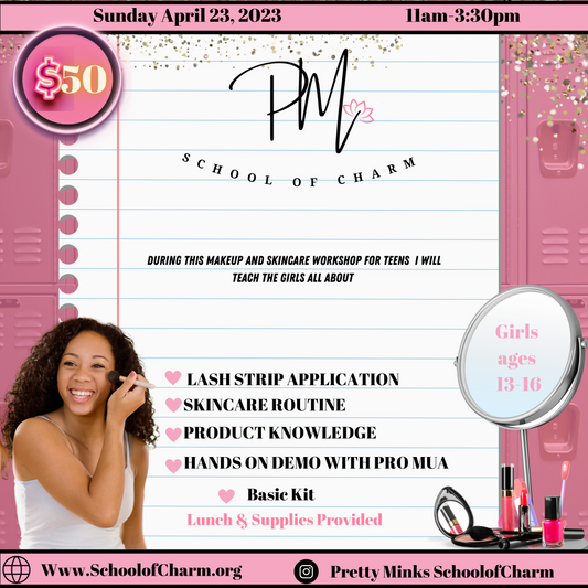 Teen Skincare & Makeup Workshop